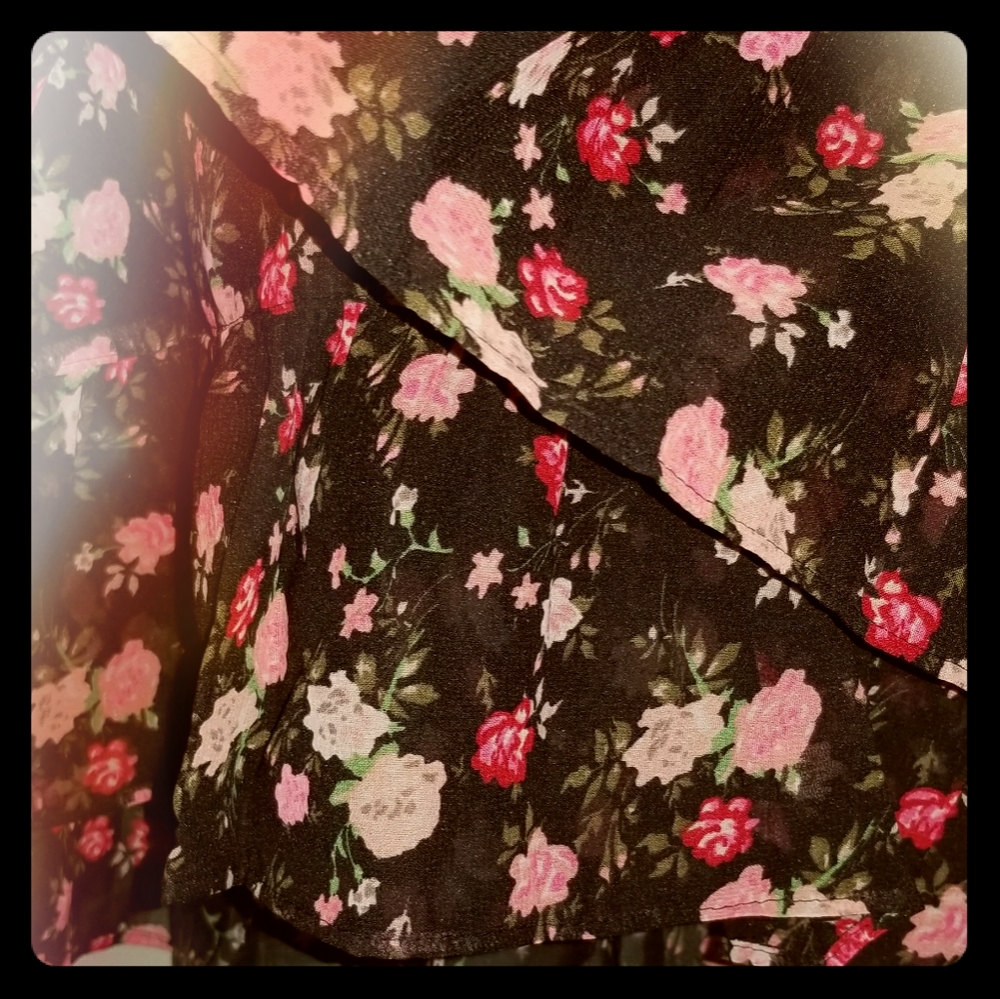 Ruffle High-low skirt